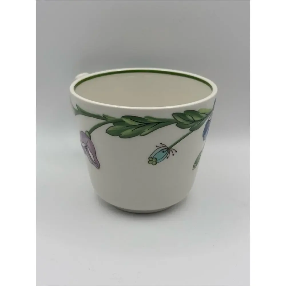 Set of 3 Porcelain Amapola Coffee Cups from Villeroy & Boch, Poppy Flower Mugs